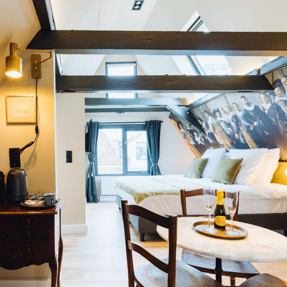 Lok Historics Luxury Art-Inspired Loft In Historic City Centre! Haarlem Exteriér fotografie